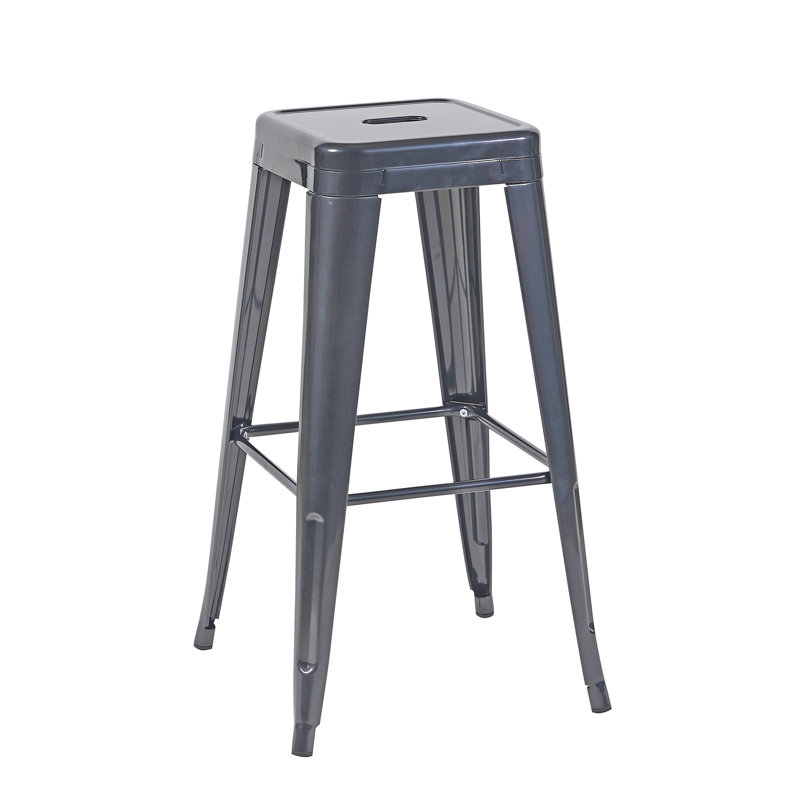 Tabouret de comptoir, 4, Gris