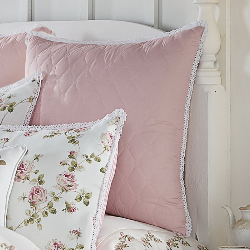 Rosemary Euro Sham, Pink