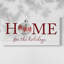 Home for the Holiday - Toile tendue avec châssis - Prêt à accrocher-1730874653