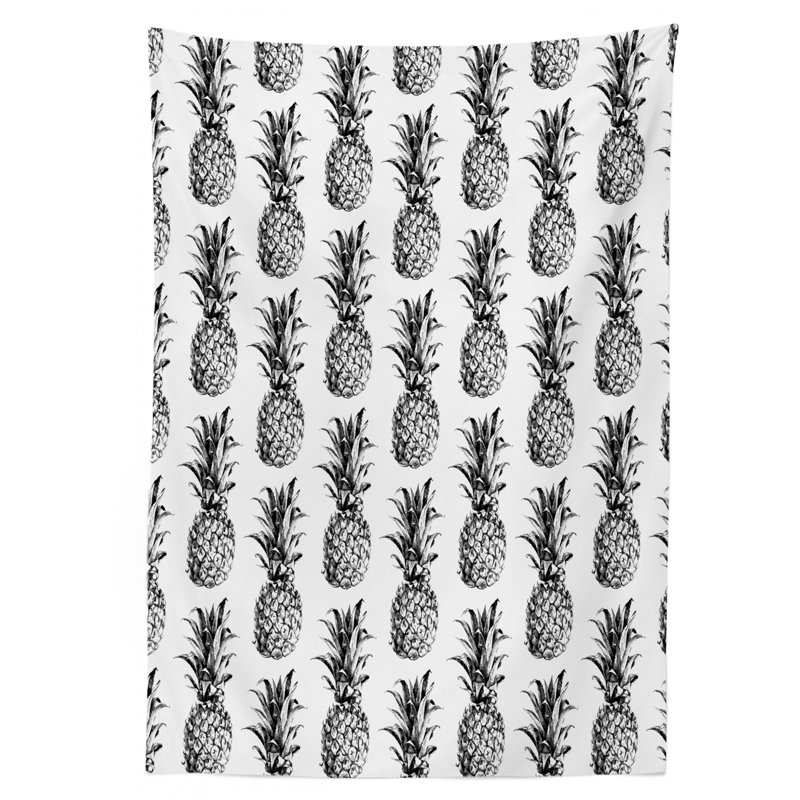 Pineapple Tablecloth, 84" L x 60" W