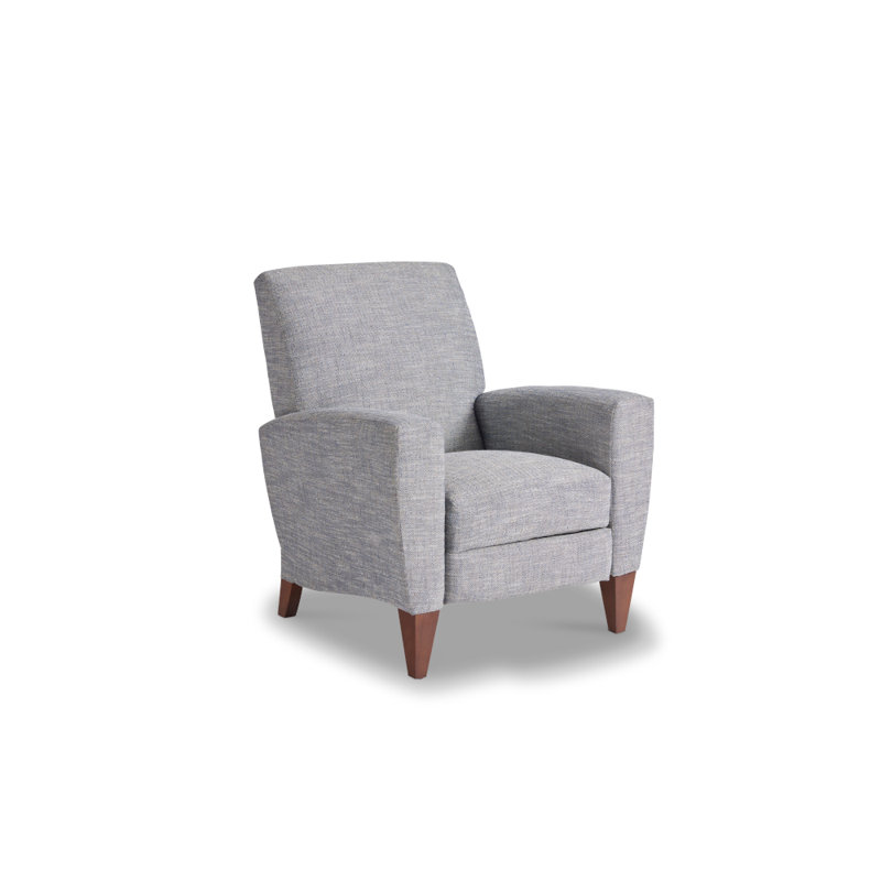 Scarlett High Leg Reclining Chair, McKittrick Indigo Twill