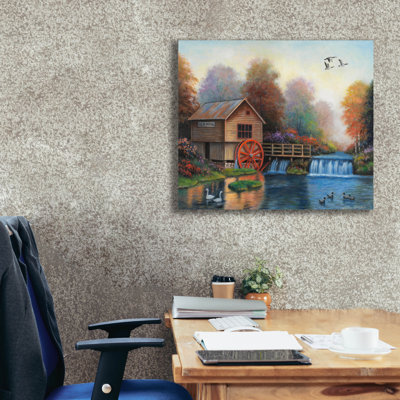 " Autumn At The Old Mill " by John Zaccheo