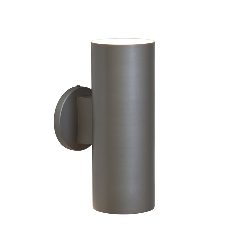 Applique murale à bras 2 lumières Coll, Nickel satiné, Halogène