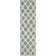 Arsheq Geometric Seafoam/Ivory Area Rug
