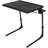 Computer Desk Table - Folding Couch Trays For Eating, Portable Bed Dinner Adjustable Computer Desk With 3 Angles, Cup Holder, Black
