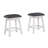 Noam Solid Wood 24" Saddle Stool-120392928