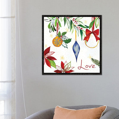 Watercolor Christmas II by Harriet Sussman - Gallery-Wrapped Canvas Giclée on Canvas