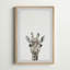 «Cheeky Giraffe IV», reproduction encadrée-102256011