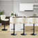 Swivel Adjustable Height Modern Bar& Counter Stool(Set Of 4)