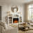 Media Center With Electric Fireplace Heater