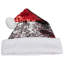 15" Reversible Sequined Christmas Santa Hat with Faux Fur Cuff-2028977515