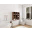 Armoire de rangement murale avec tablettes ouvertes-1773571566