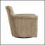 Fauteuil d'appoint pivotant en similicuir au design élégant et pivotant à 360 degrés pour une assise confortable et un décor polyvalent-1563475263