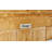 Powersheds 10 x 8ft Timber Overlap Windowless Garden Shed