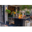 Square Concrete Propane Smokeless Fire Pit Table