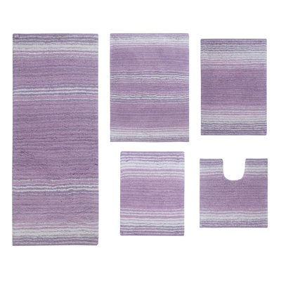 Highlawn 5 Piece Bath Rug Set