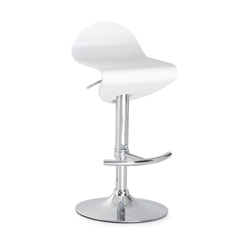 Lisa Swivel Counter Stool, White