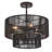 Kingstown 2-tier Rattan Semi-flush Mount Ceiling Light-1433103498