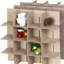 Boîte de rangement pour ornements de Noël pour protéger et ranger des décorations allant jusqu'à 64-3 po-1696114754