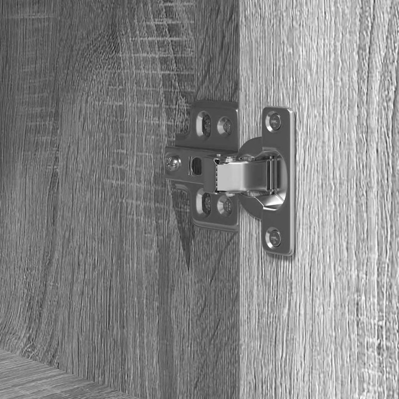 No Mounting / Installation Required Bathroom Cabinet, Grey