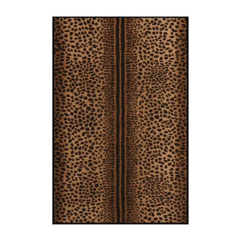  Tapis lavable guépard à gros chats, Tapis de couloir 2 pi x 5 pi