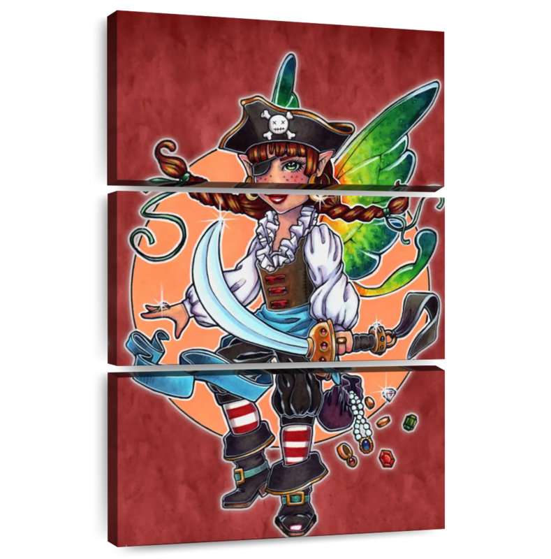 Ashelle Phunky Phairy Pirate, 32" H x 20" W