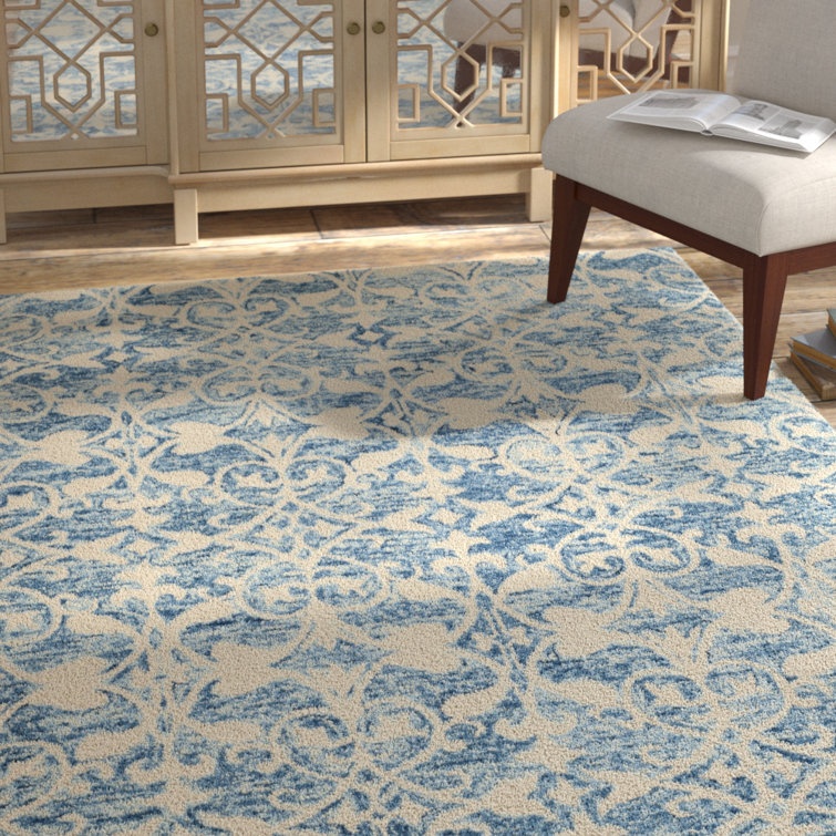 Dashanna Hand Tufted Wool Floral Rug