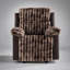 Fauteuil inclinable Bruni Brun