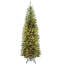 Kingswood Pencil 9' Green Fir Artificial Christmas Tree with 500 Clear Lights with Stand-1283685408