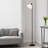 Honoding 71"Floor Lamp ,No Bulb (Black)
