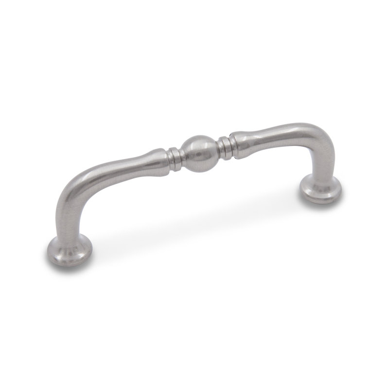 Poignée arche allongée 3 po CP Series, Nickel satiné