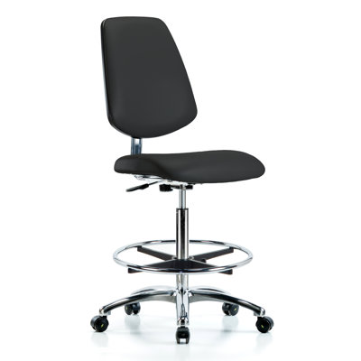 Yvette Vinyl Drafting Chair