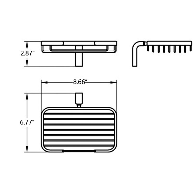 Drill / Screw Shower Basket