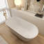 Baignoire de trempage autoportante 63 po