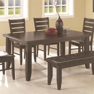 Leib Oak Solid Wood Top Dining Table