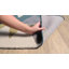 Tapis bleu sarcelle / bleu marine / jaune / gris en laine touffeté à la main Sandin-109688556