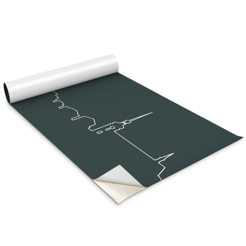 Angelichi 100 cm x 50 cm Matte Peel & Stick Wallpaper Roll