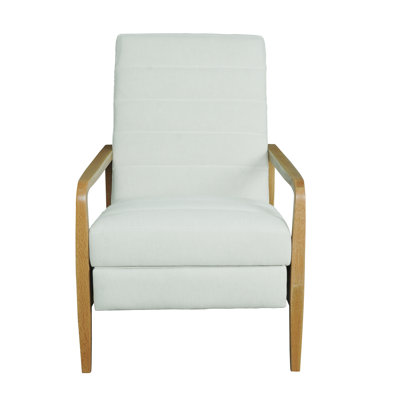 34" Solid Wood Manual Recliner