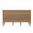 Gurbachan 59-in Vintage four-door cabinet with open shelves-116924579