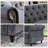 2Pcs 3 Seater 80" Chesterfield Sofa Velvet-544335441