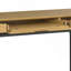 Bureau Mid-Century large - Placage de chêne-529223832