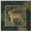 Jungle Tiger - Toile tendue avec châssis de qualité supérieure - prête à être accrochée-140620052