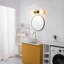 Applique murale articulée à intensité variable 2 lumières Celestia-72104824