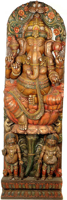 Tryakshara Ganesha