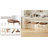 Stylish Counter Upholstered Bar Stool, Metal Frame with Wood Grain, Faux Leather Seat, Mid - Century Modern for Kitchen Island-114946176