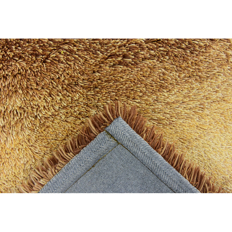 Wellnes Hand Woven Shag Area Rug, Rectangle 70 x 140cm
