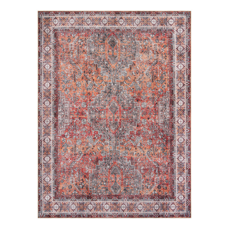 Marshanna Performance Chenille Geometric Indoor Rug, Rectangle 9'5" x 13'1"