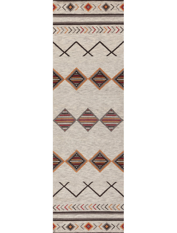 Mesa Wool Southwestern Area Rug, Runner 3' x 7'