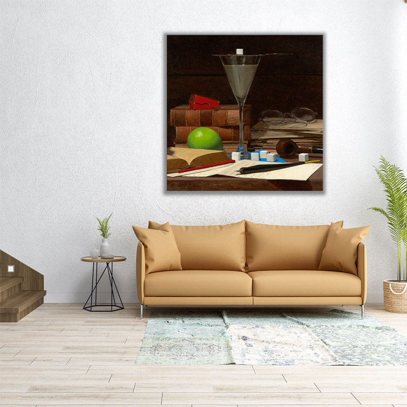 Death In The Afternoon - Canvas Print Wall Art, 12" H x 12" W