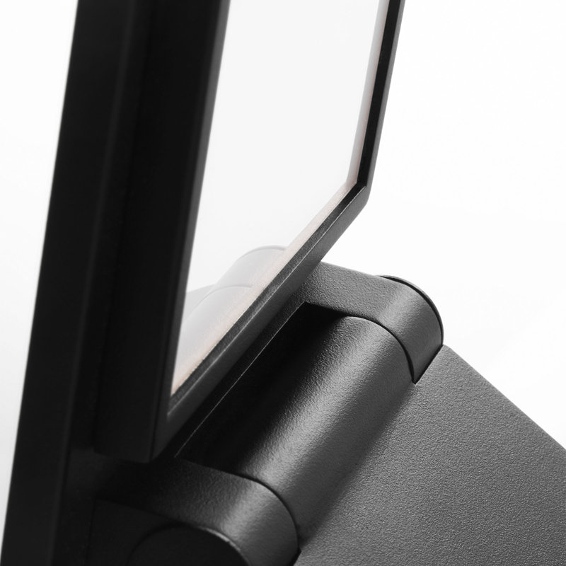 Angolo LED Outdoor Wall Lantern, 5.8" H x 3.8" W x 4.5" D